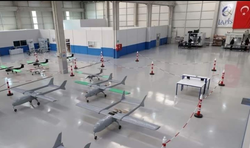 TÜRKİYE'NİN YENİ İHA FABRİKASI ÜRETİME BAŞLADI 